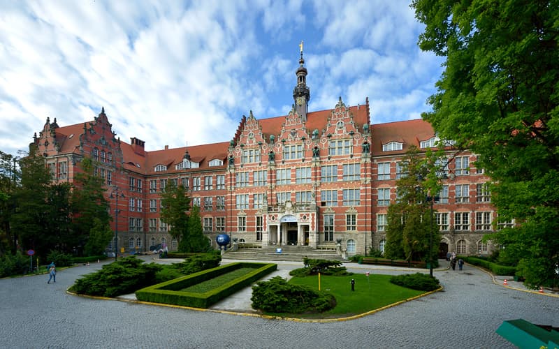 Gdansk Teknik Üniversitesi - Gdansk, Polonya kampüs